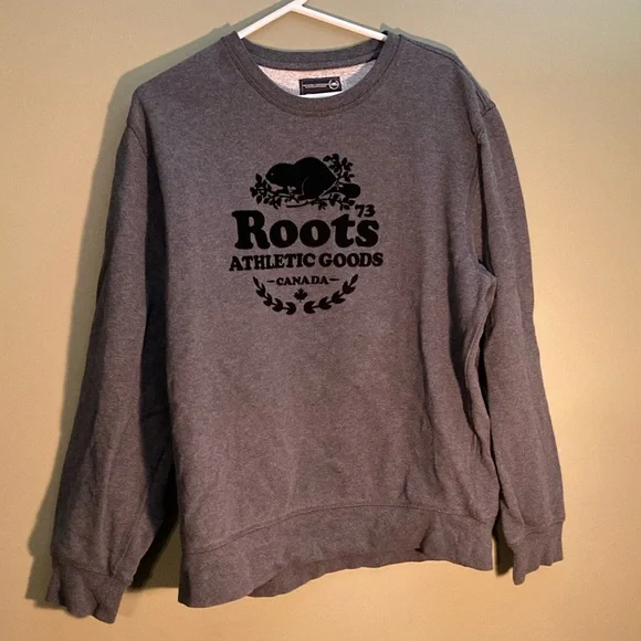 Roots vintage blue logo perfect condition sweater - Picture 1 of 5